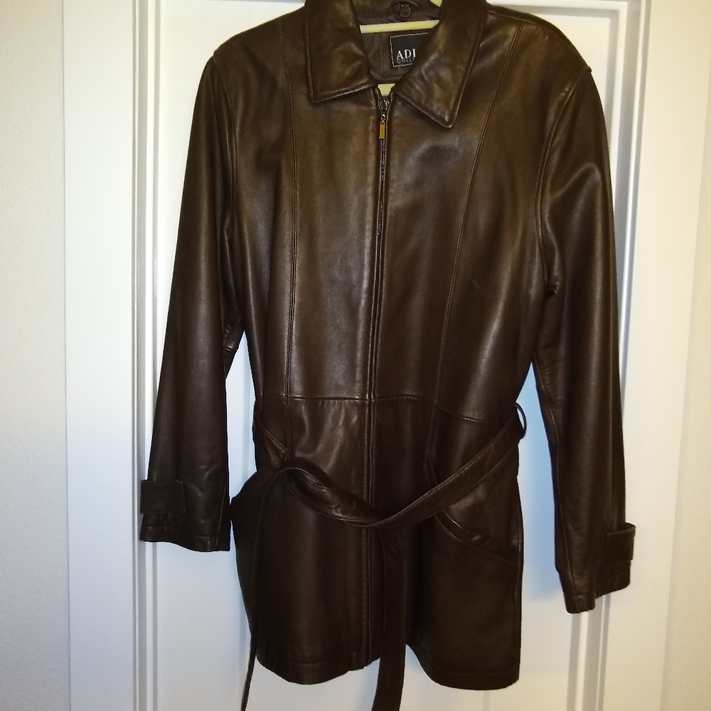 Brown Genuine Leather jacket